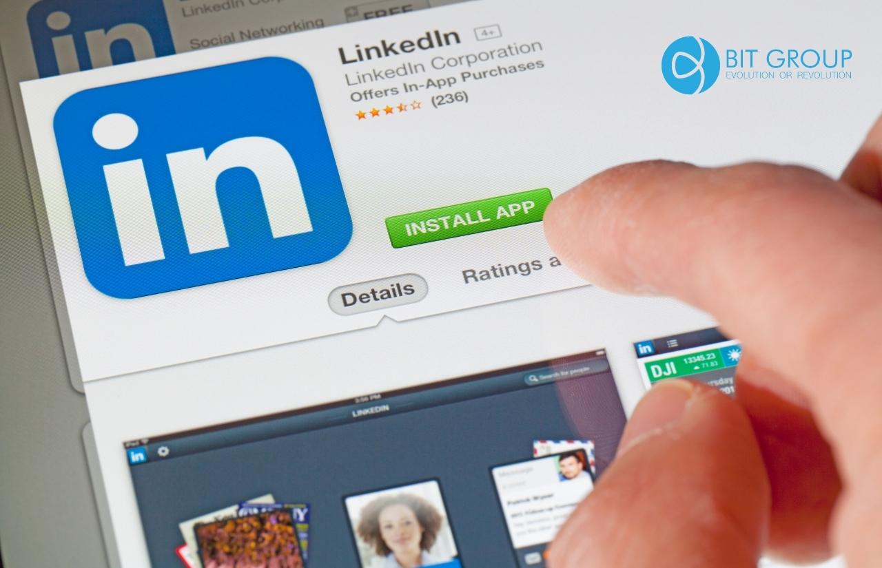 Sử dụng LinkedIn - ứng dụng liên kết các thành viên trong doanh nghiệp