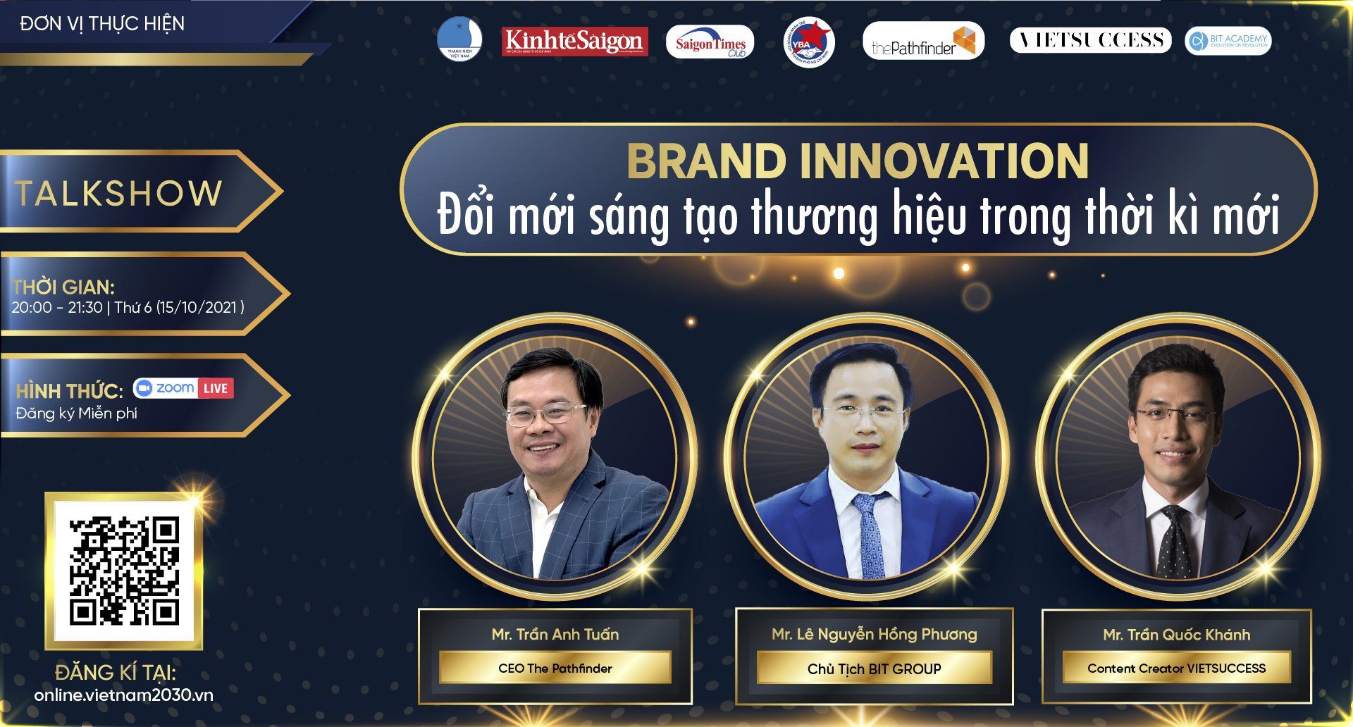 TALKSHOW: BRAND INNOVATION – ĐỔI MỚI SÁNG TẠO THƯƠNG HIỆU TRONG THỜI KỲ MỚI