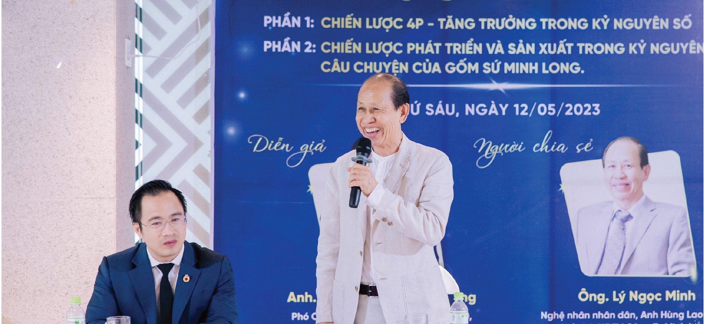 Ông Lý Ngọc Minh gửi đến thế hệ trẻ Việt Nam ba từ khóa “học”, “hỏi”, “hành”
