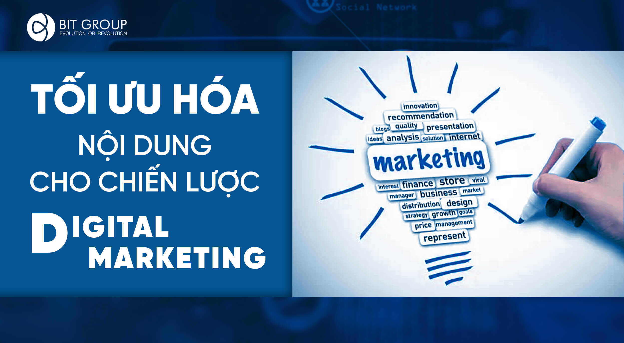 TỐI ƯU HÓA NỘI DUNG CHO CHIẾN LƯỢC DIGITAL MARKETING