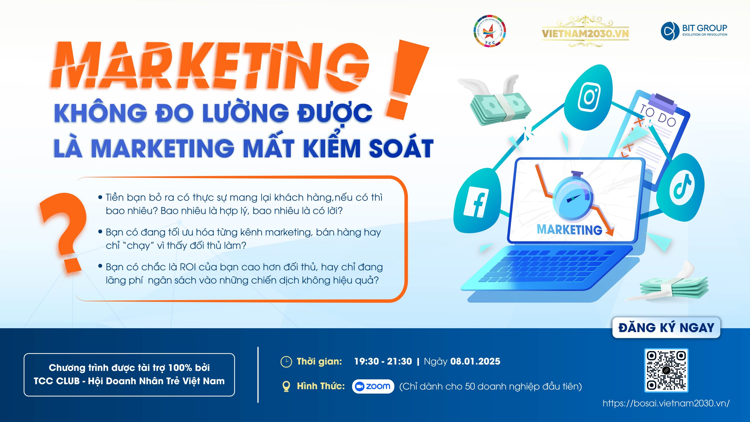 Marketing không đo lường được là marketing mất kiểm soát!