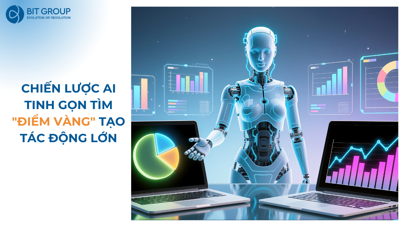 CHIẾN LƯỢC AI TINH GỌN TÌM “ĐIỂM VÀNG” TẠO TÁC ĐỘNG LỚN